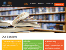Tablet Screenshot of pagetechindia.com